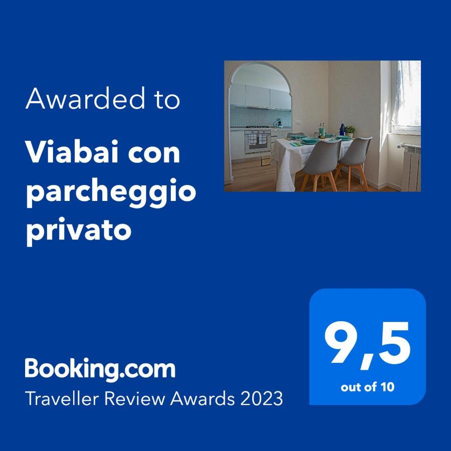 Appartamento Viabai con parcheggio privato Genova Esterno foto